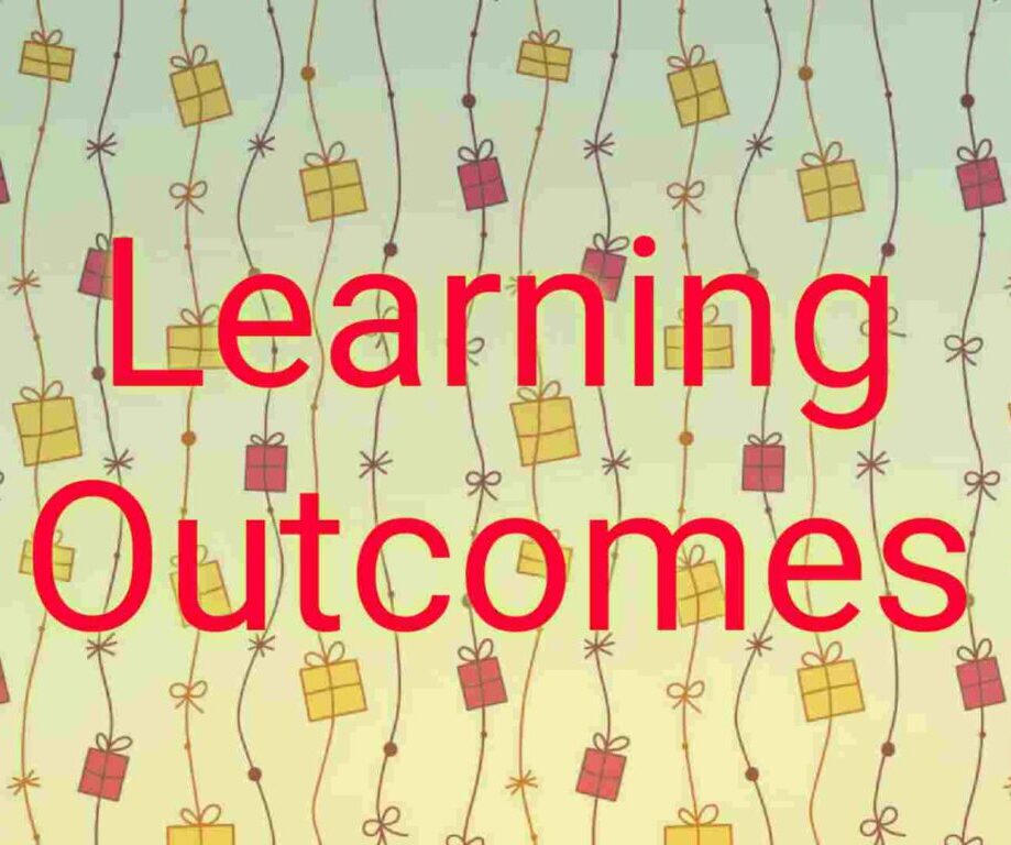 कक्षावार सीखने के प्रतिफल (Learning Outcomes)