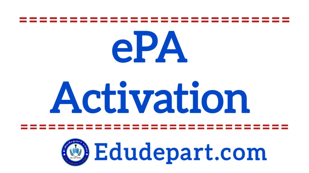 ePA Activation