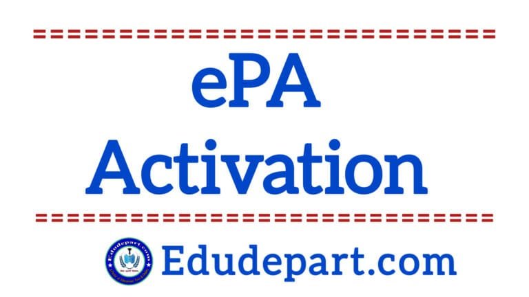 ePA Activation