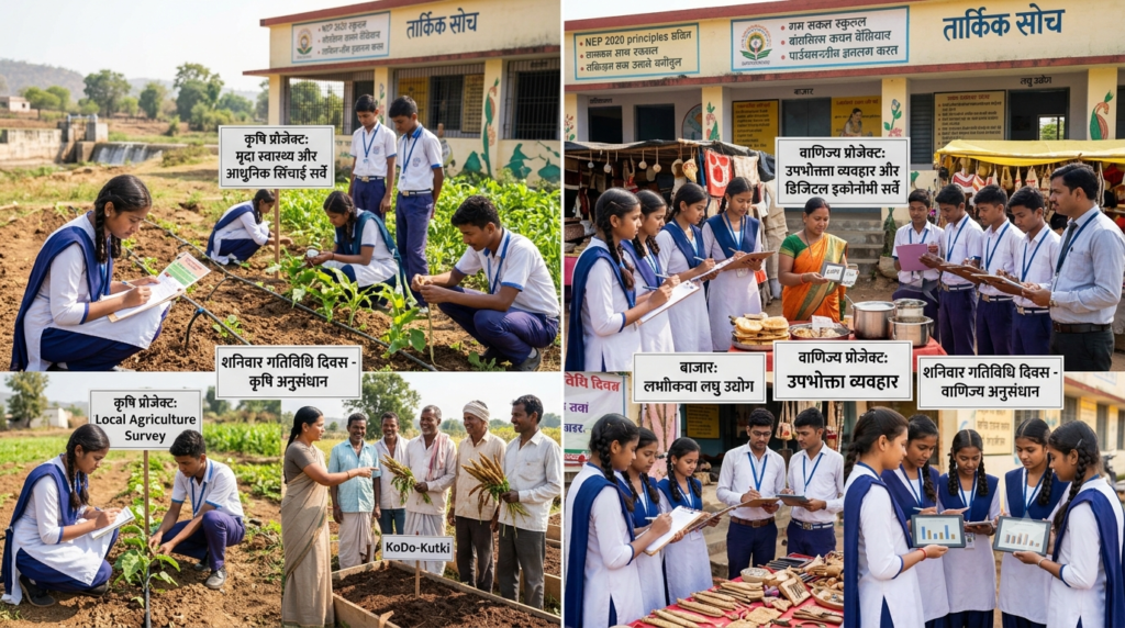कृषि और वाणिज्य प्रोजेक्ट गाइडलाइंस (Agriculture & Commerce): कक्षा 11वीं और 12वीं के लिए प्रैक्टिकल, रिसर्च और सर्वे के नए नियम कृषि और वाणिज्य प्रोजेक्ट गाइडलाइंस (Agriculture & Commerce): कक्षा 11वीं और 12वीं के लिए प्रैक्टिकल, रिसर्च और सर्वे के नए नियम