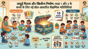 जादुई पिटारा और खिलौना निर्माण: कक्षा 1 और 2 के बच्चों के लिए नई खेल-आधारित शैक्षणिक गतिविधियां