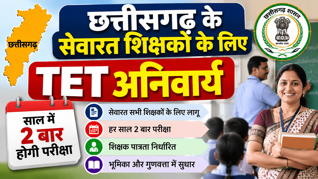 Chhattisgarh TET Teachers’ Announcement
