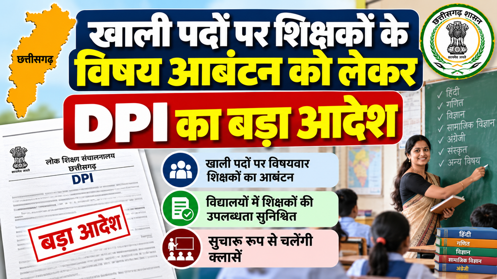 शिक्षकों के विषय आबंटन